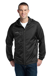 Eddie Bauer® Packable Wind Jacket - Black - XS